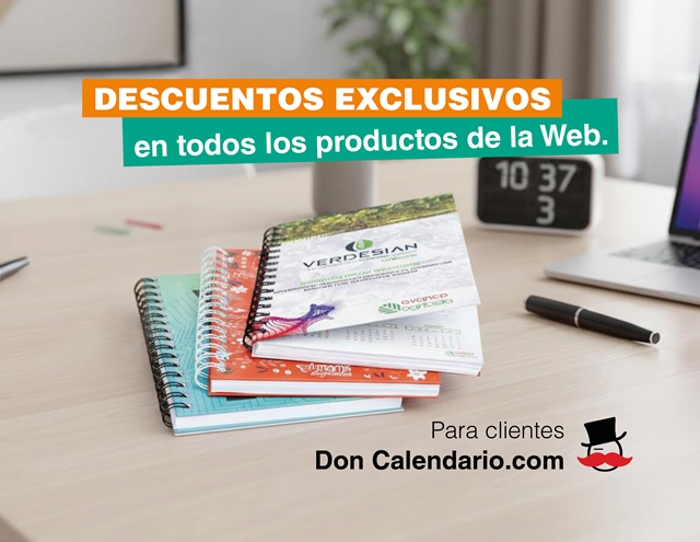 descuentos para clientes don calendario